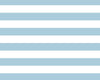 Sky Blue & White 1" Wide Stripe Cotton Poplin Fabric